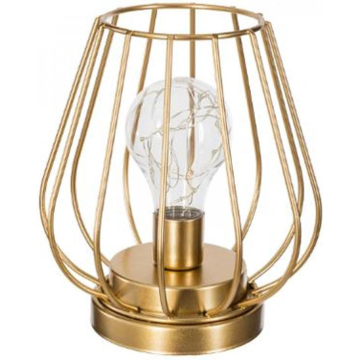 Atmosphera - Tafellamp - Goud - LED - Batterij