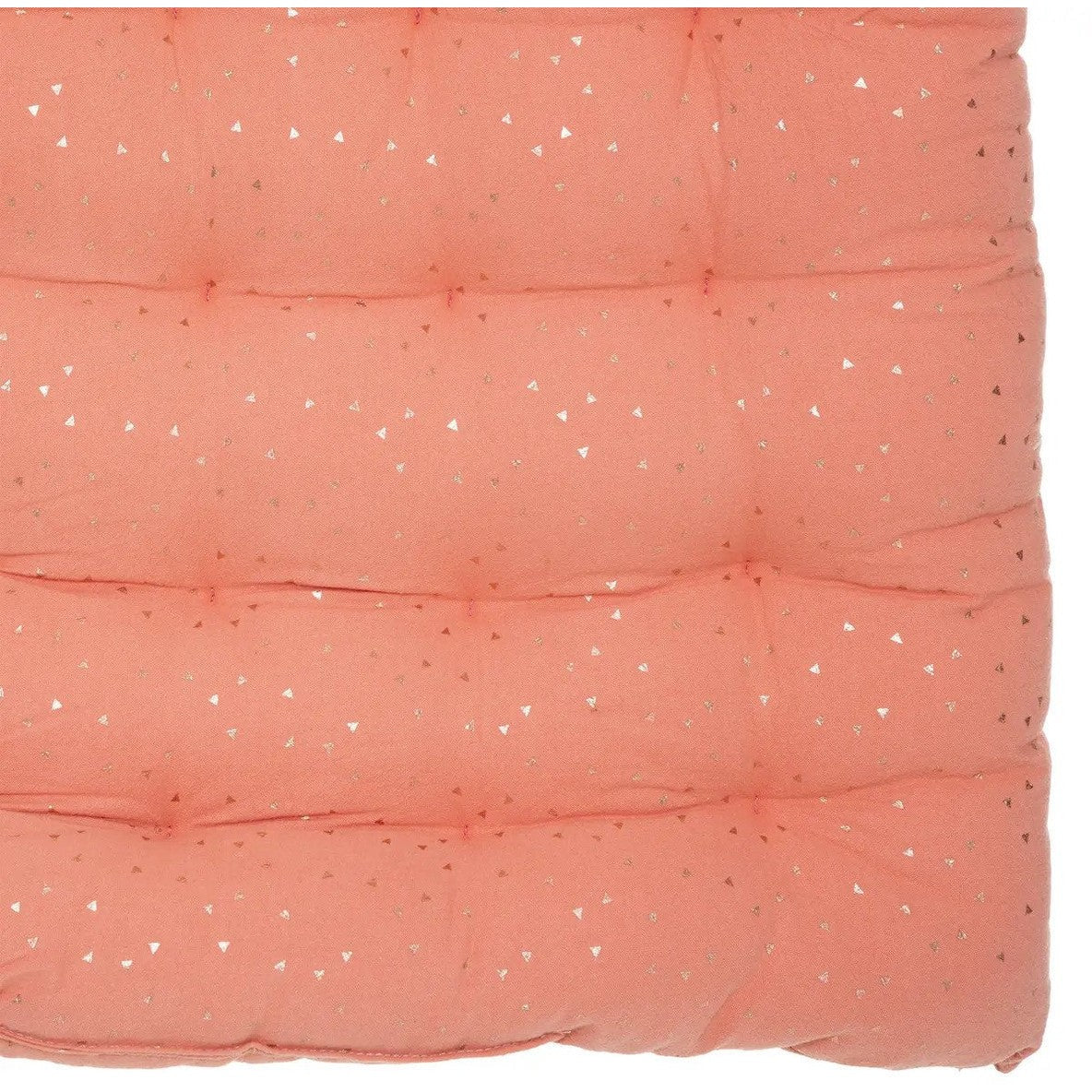 Atmosphera Vloerkussen Matras - steenrood - polyester/katoen - 120 x 60 x 5 cm - Extra lang - spelen - gamen - relaxen - oefeningen - MODESTNOVA