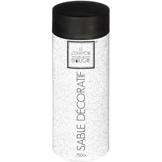 Atmosphera decoratie zand - wit - 750 gram - Zandkorrels/hobby vulmateriaal