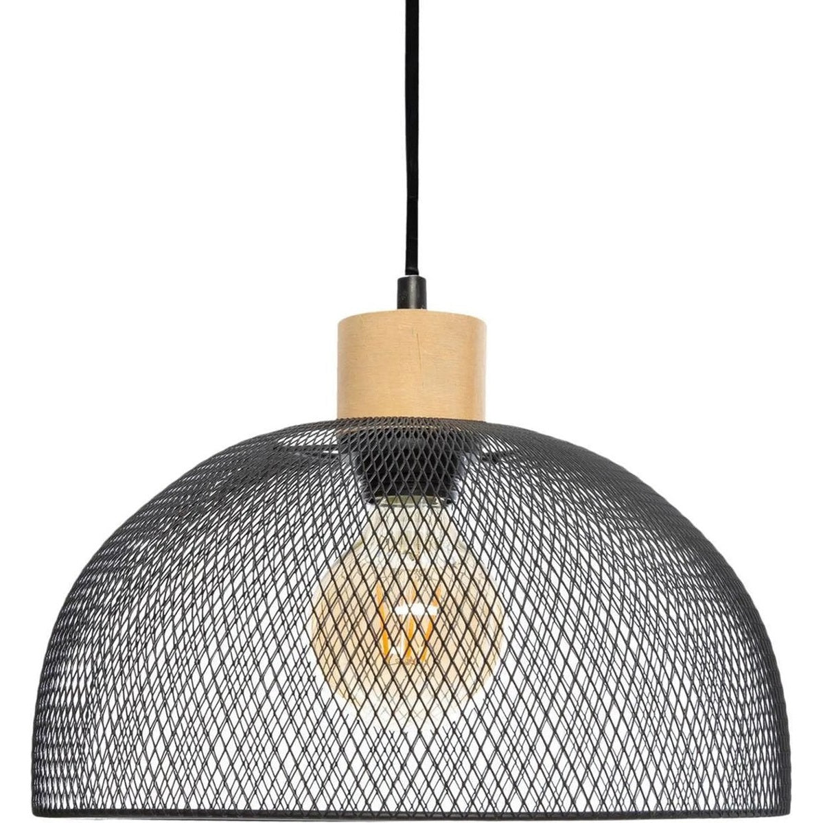 Atmosphera hanglamp lamp metal  hout
