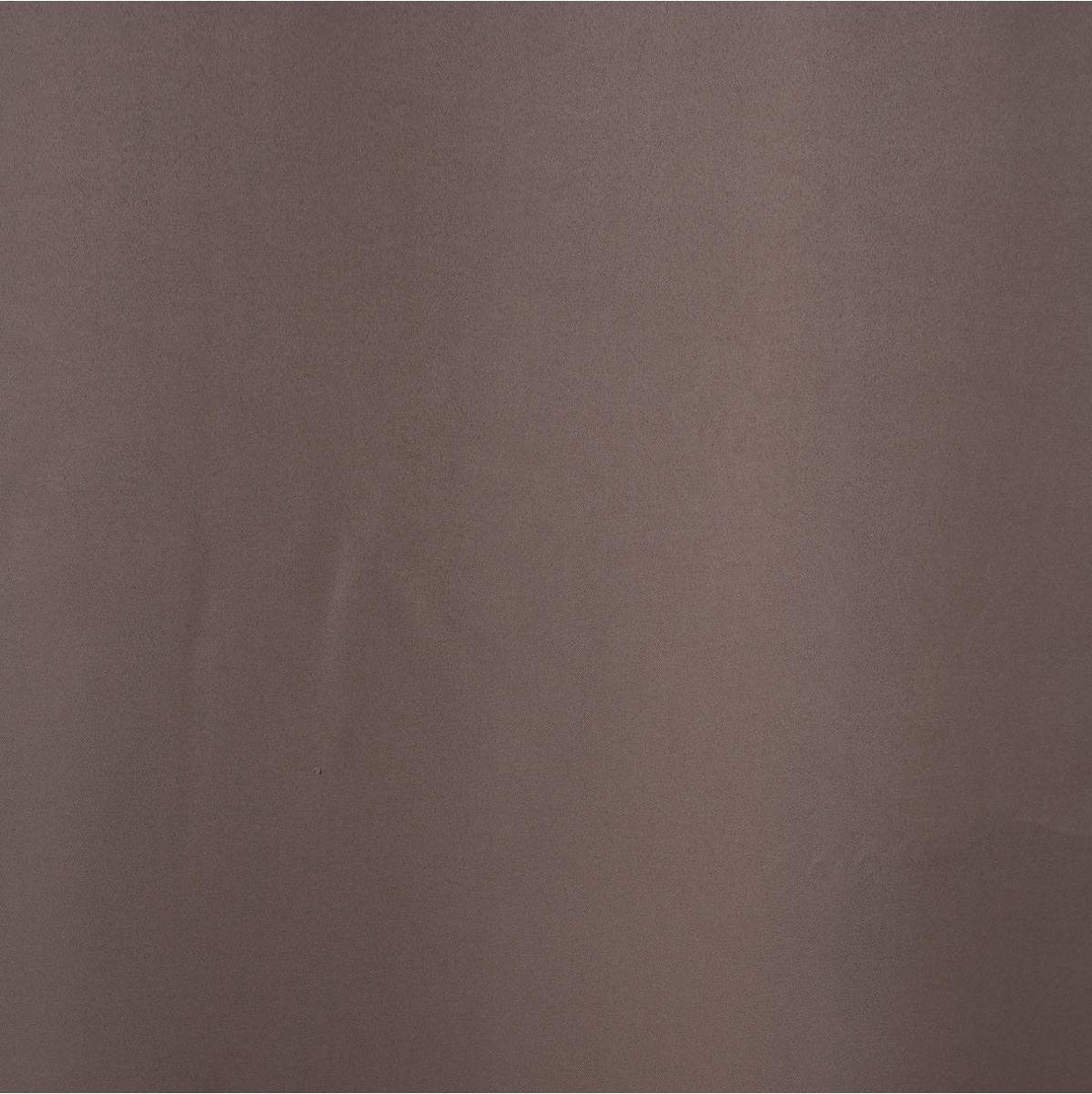 Atmosphera set van 2 Taupe verduisteringsgordijnen 135x240cm - Kant en klaar met ringen - Gordijn raambekleding - 2 stuks taupe - MODESTNOVA