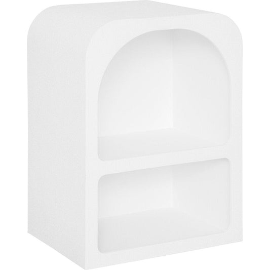 BEAU Fanza Nachtkastje 2 vakken - L40xD30xH55cm - Wit