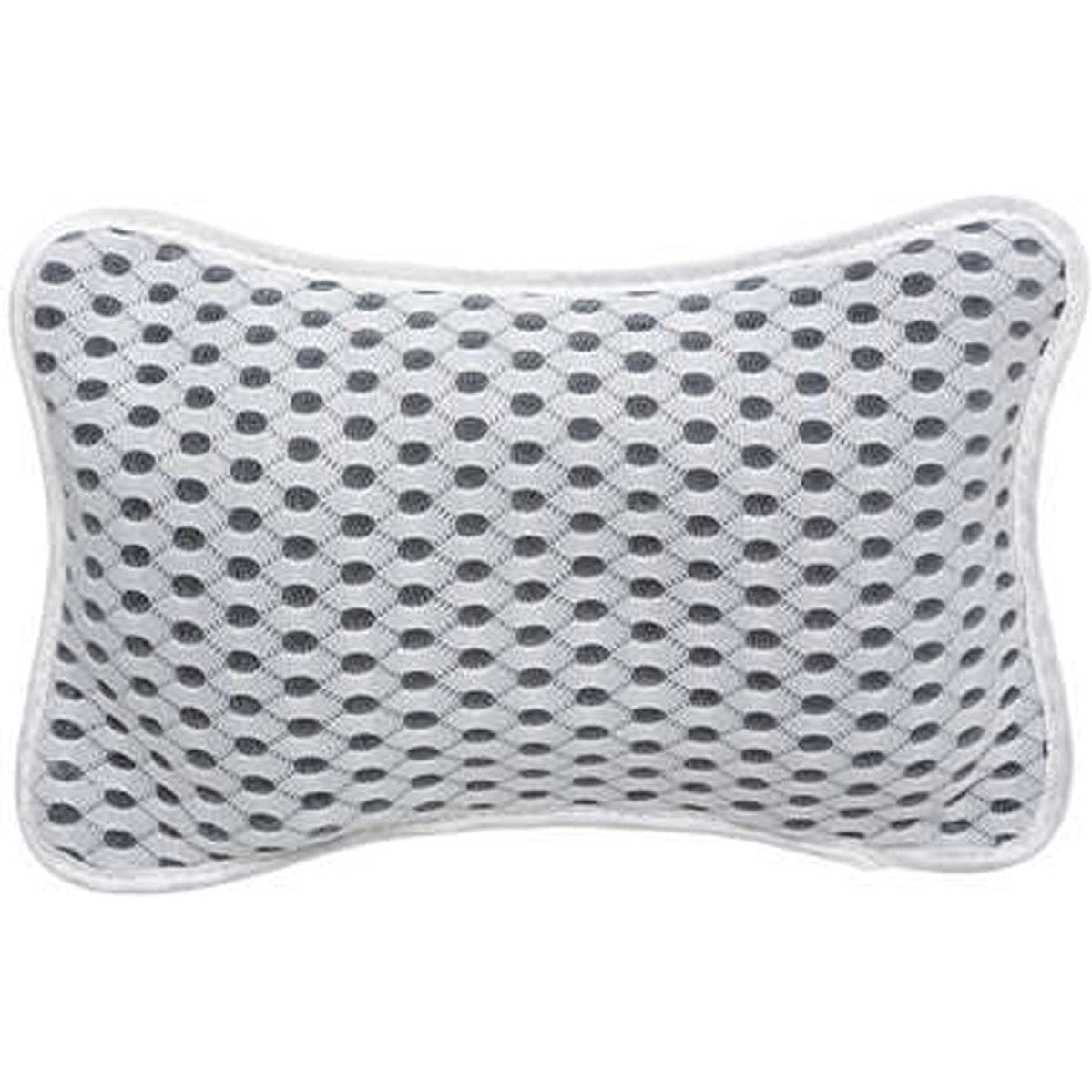 Badkussen 26 x 17 x 7 cm met zuignappen - nekkussen voor in bad - badkussen - bad kussen - relax - ontspanning