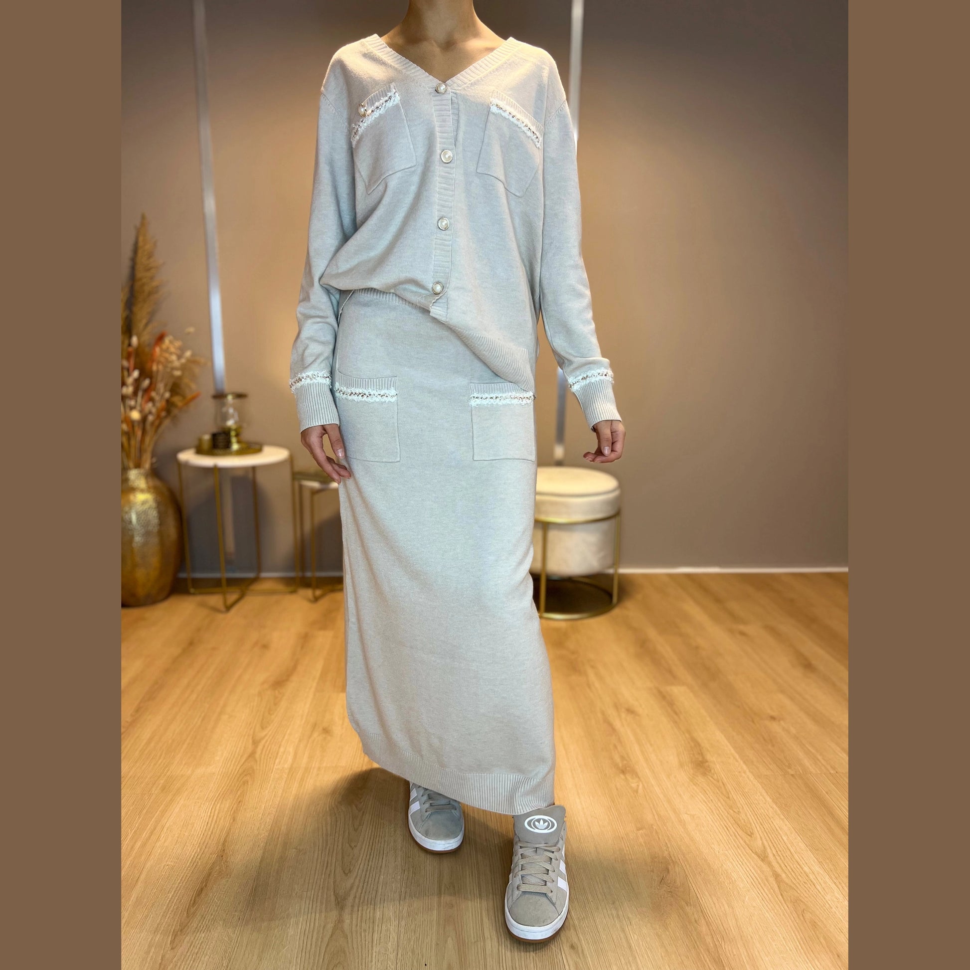 Bella Twinset - Beige - MODESTNOVA