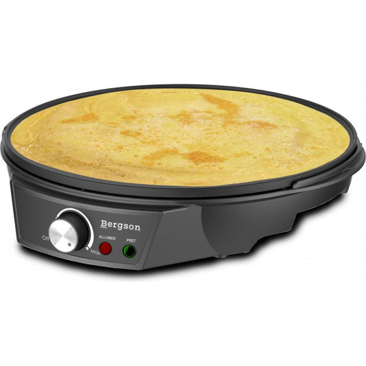 Bergson BCP612 - Pannenkoekenmaker - Crêpe Maker -  Ø30 cm - 1200 Watt