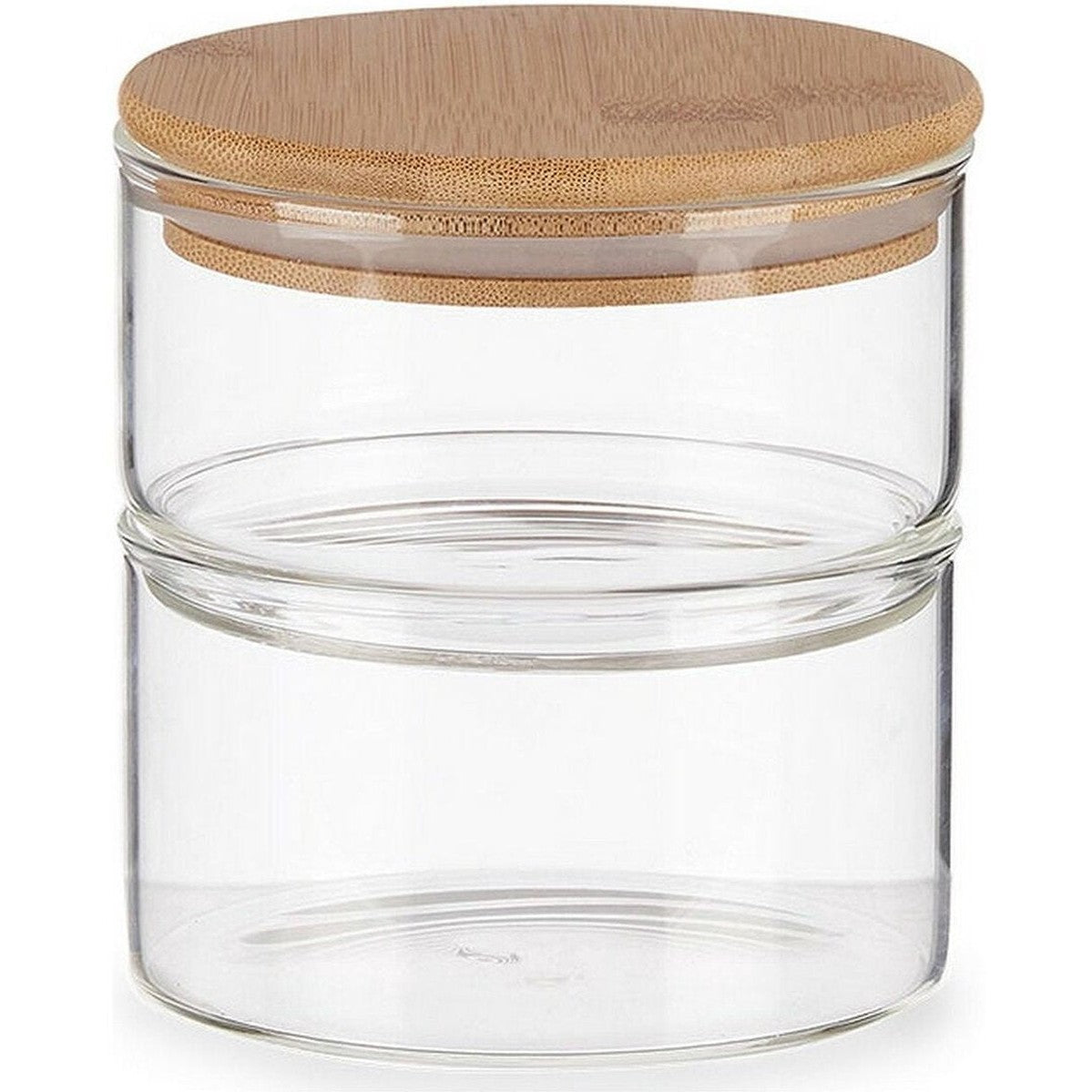 Blik Bruin Transparant Bamboe Borosilicaatglas (800 ml)