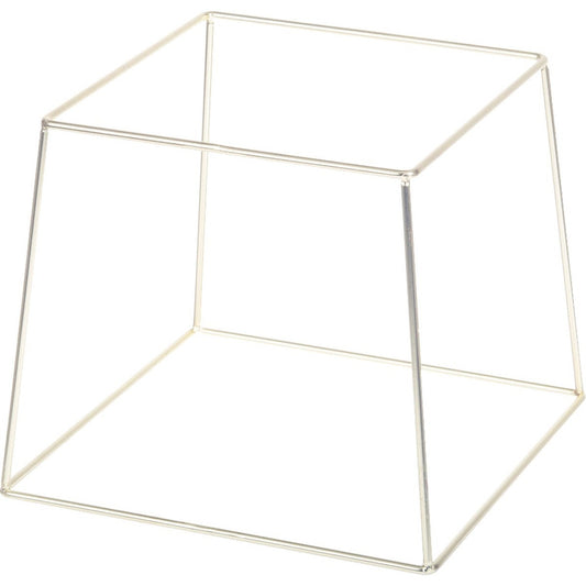 Borden verhoger - Buffetverhoger (Plateaustandaard) - Houder Voor Zeevruchtenschaal - vierkant-zilver