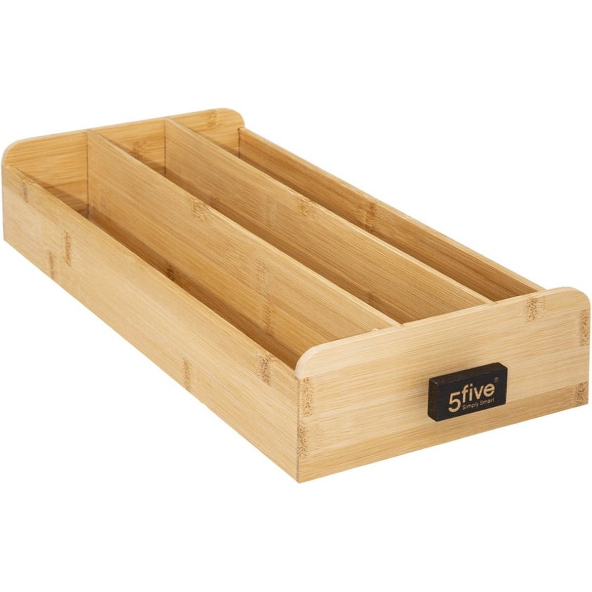 Capsule houder van metaal zwart en bamboe naturel | Geschikt voor koffie cups van Nespresso, Vertuo, Dolce Gusto