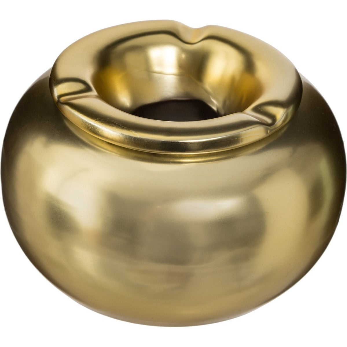 Cosy @ Home - Asbak - Keramisch - Goud - Ø 13,5 cm