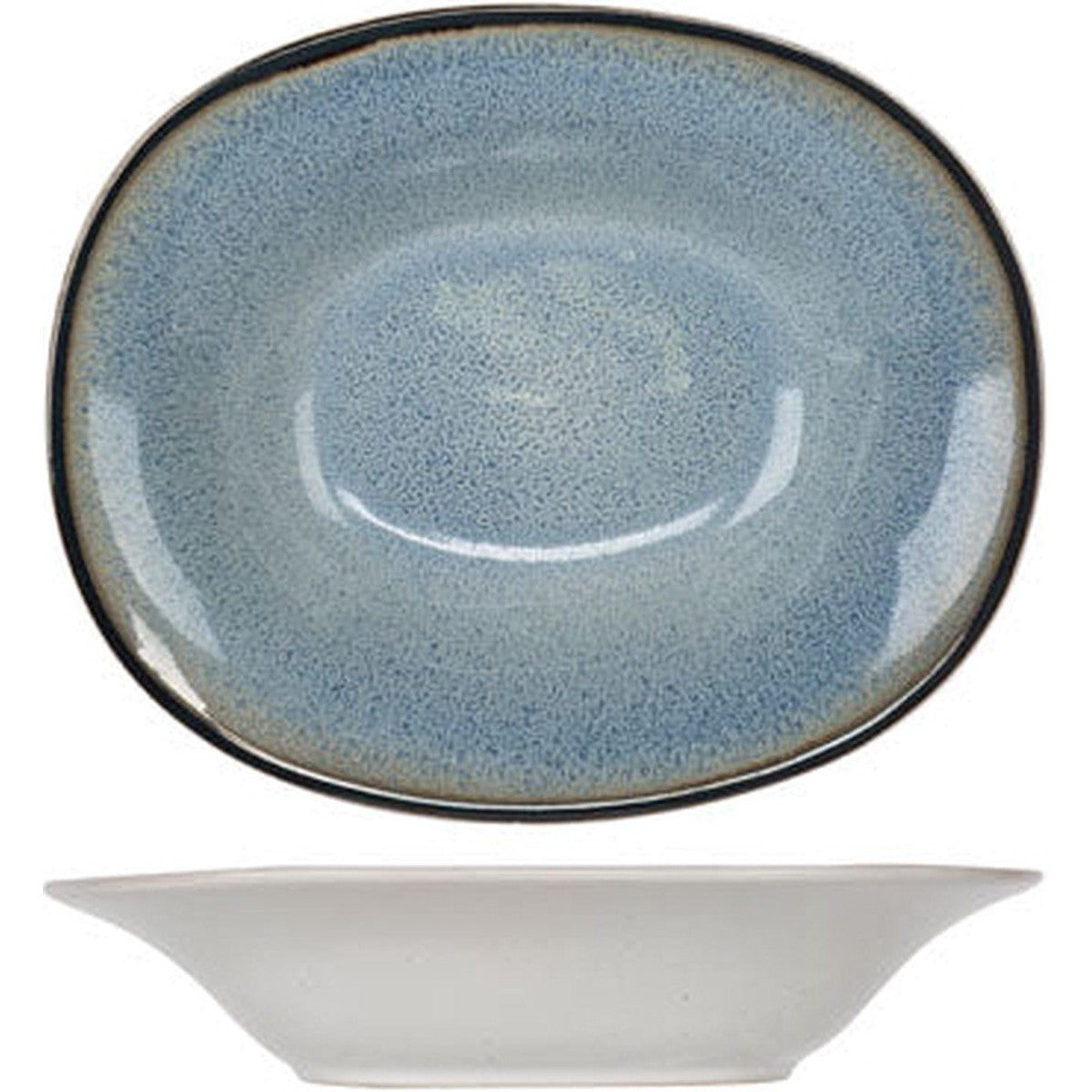 Cosy & Trendy Diep Bord Fez Blauw 18 x 22 cm