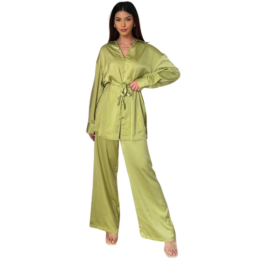 Demi Set - Lime - MODESTNOVA