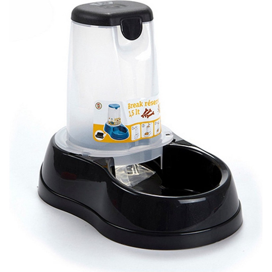 Dierenvoederbak Stefanplast Plastic 1,5 L