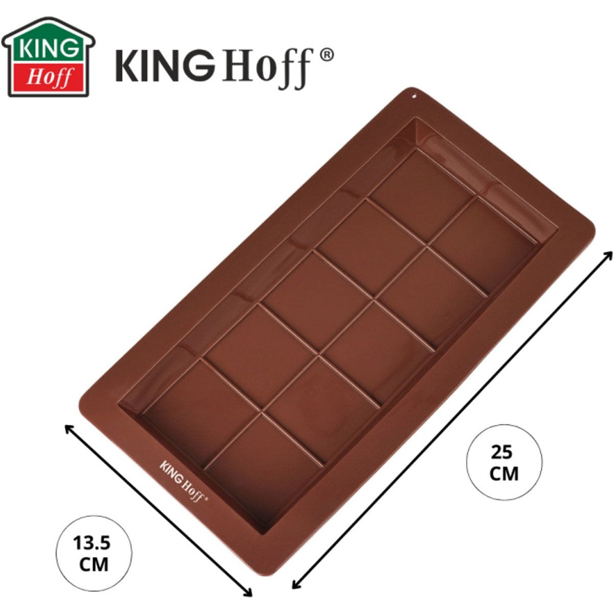 Dubai Chocolate Siliconen Chocoladevorm - Siliconen Vorm 25×13,5 cm - Dubai Reep, Bakvorm, Candy Bar
