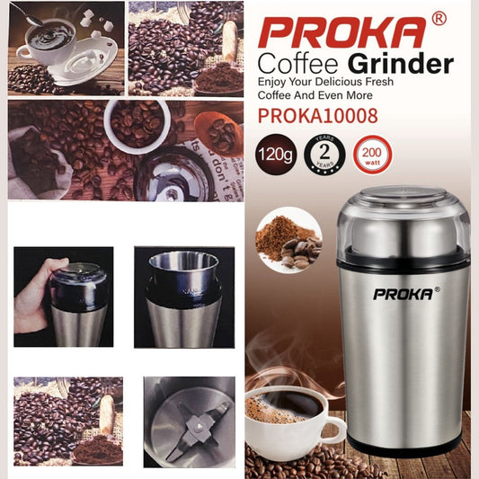 Elektrische koffie molen - Grinder rvs 120g | Multifunctionle Bonenmalers | Kruidenmolen