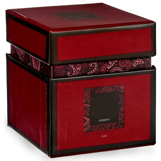 Geurkaars Rubrum Rode Vruchten Rood (9 x 10 x 9 cm)