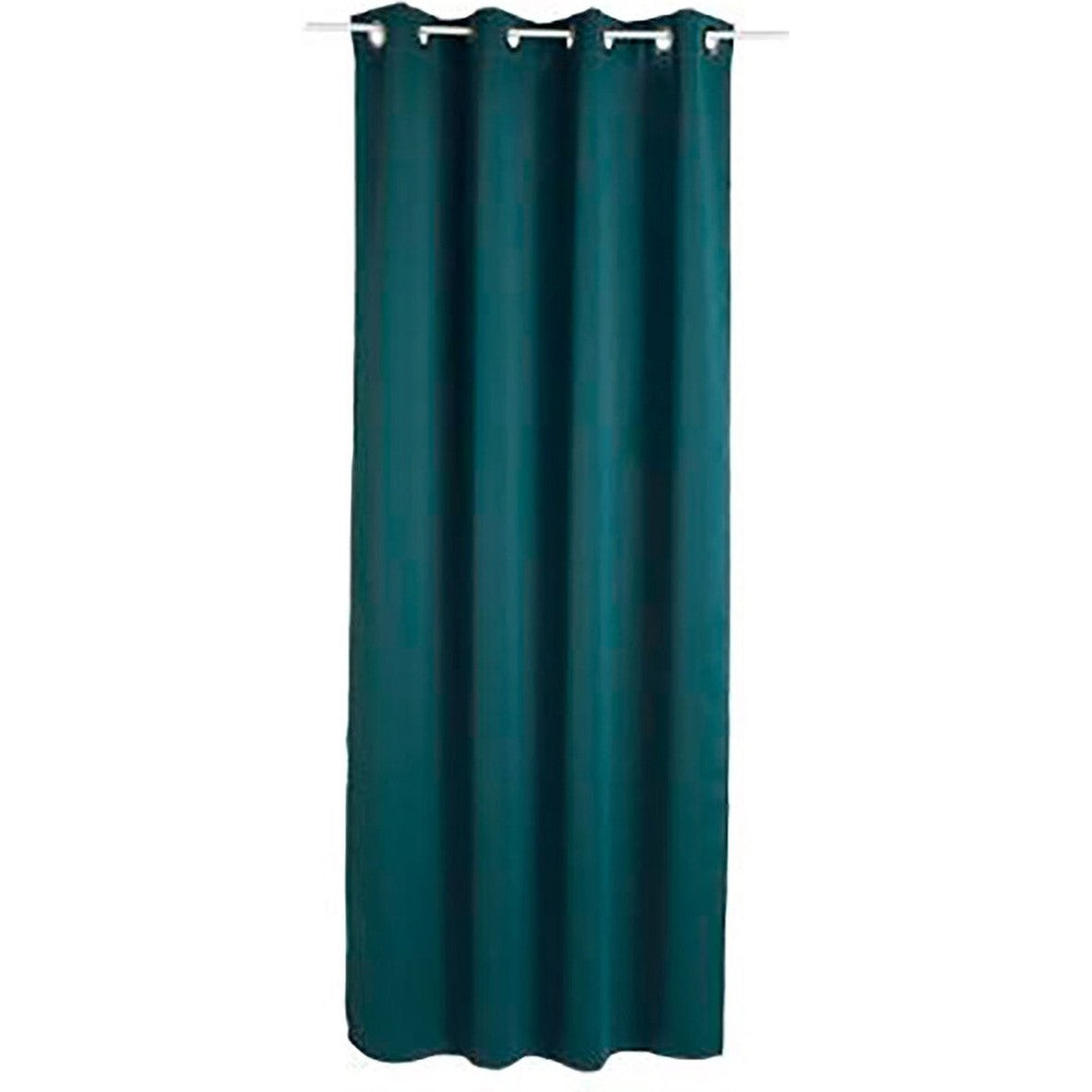 Gordijnen Atmosphera Ondoorzichtig Polyester Groen 2 Stuks (135 x 240 cm)