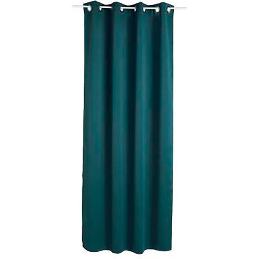 Gordijnen Atmosphera Ondoorzichtig Polyester Groen 2 Stuks (135 x 240 cm)