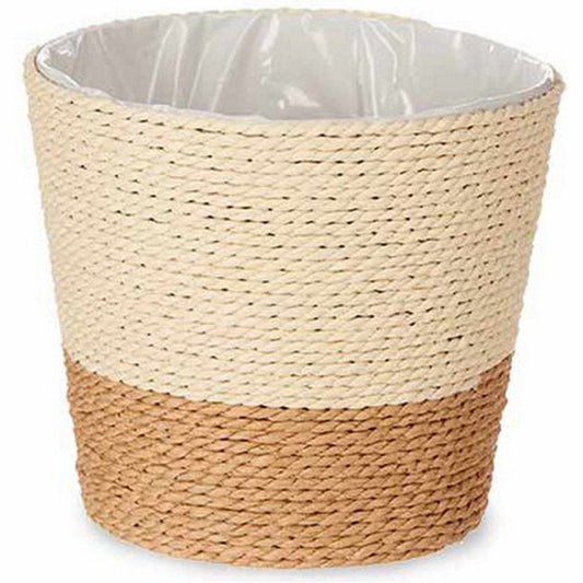 Grondlegger Natuurlijk Bruin Touw Plastic (15 x 14 x 15 cm)