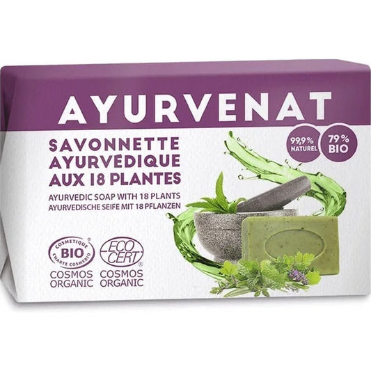 Holy Lama Naturals Ayurvedische 18 kruiden zeep BIO (100 gram)