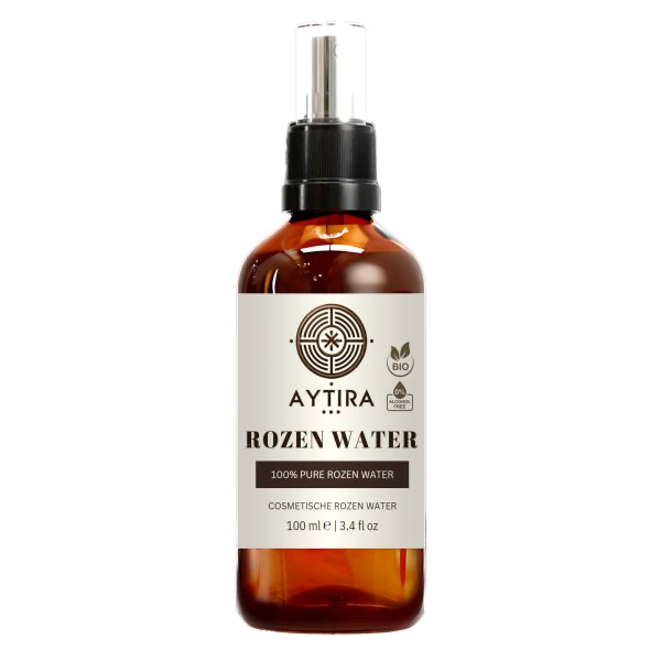 AYTIRA Rosenwasser Spray – 100 % Reines & Natürliches Gesichtswasser – Alkoholfrei & Feuchtigkeitsspendend – 100 ml