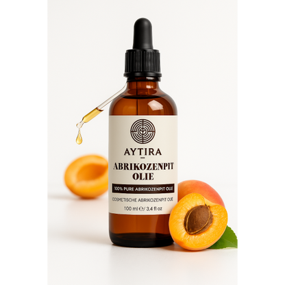 Aytira Aprikosenkernöl 100 ml – 100 % reines kosmetisches Öl – Für Gesicht, Haut & Babypflege