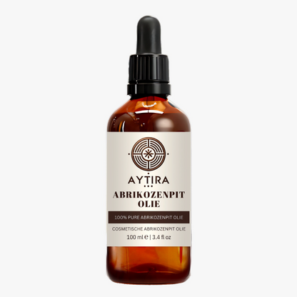 Aytira Aprikosenkernöl 100 ml – 100 % reines kosmetisches Öl – Für Gesicht, Haut & Babypflege