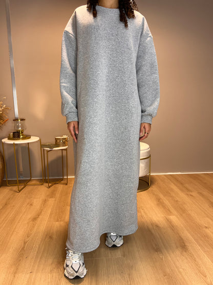Basic Dress - Grijs