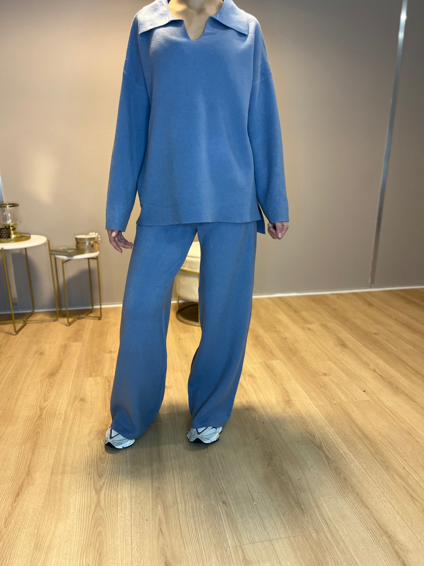 Elara Twinset - Blue