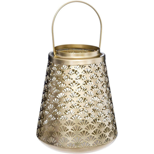 Kaarshouder Atmosphera To Feel Good Gouden Ijzer (20 x 17 cm)