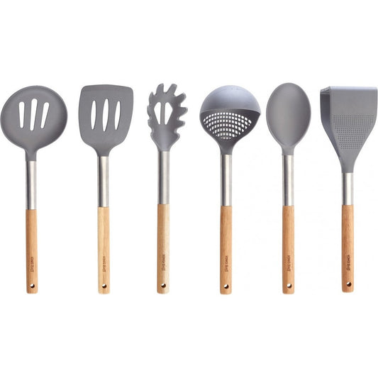 Kinghoff 1325 Kookgerei set - 7-delig - massief acaciahout