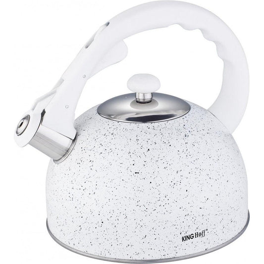 Kinghoff 1407 fluitketel - 2.6 L - RVS - alle warmtebronnen