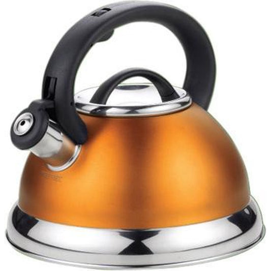 Kinghoff 3246 - Fluitketel - Oranje - 3L