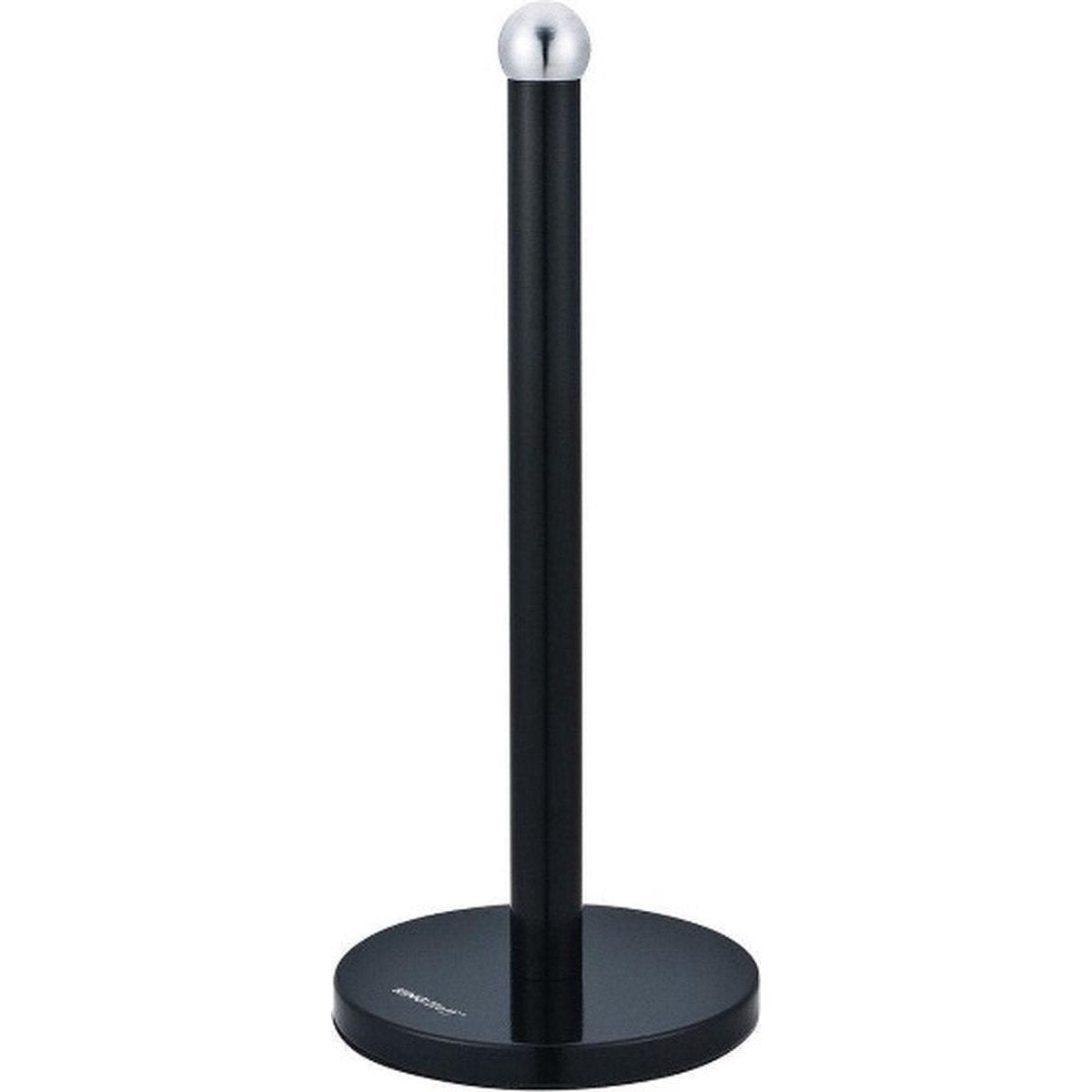 Kinghoff - keukenrol houder - 15 x 36 cm - zwart