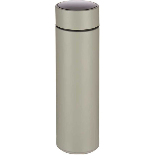 Kinvara Thermosfles met LED-scherm - Grijs - RVS - Temperatuur Display - Thermosbeker - Waterfles - 400ml