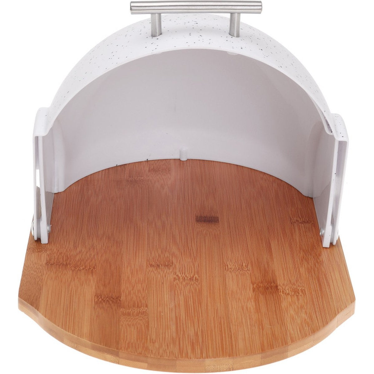 Klausberg 7094 - Broodtrommel - marmer kleur - Acryl - bamboe