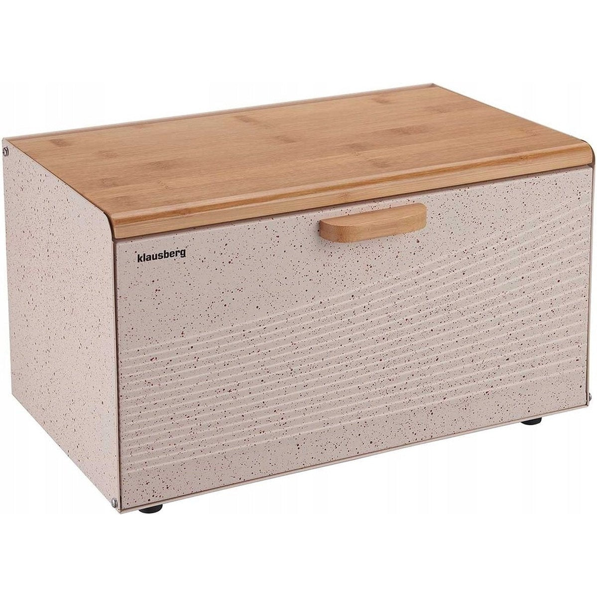 Klausberg 7465 - dubbele broodtrommel - creme