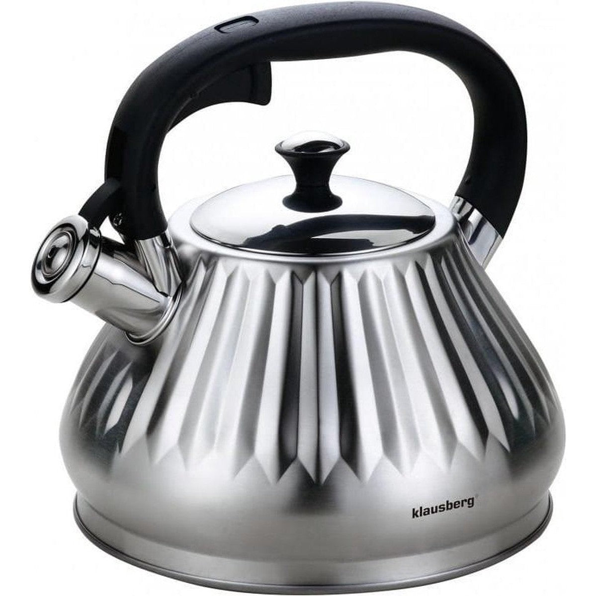 Klausberg 7477 - Fluitketel - RVS - 3.0 liter