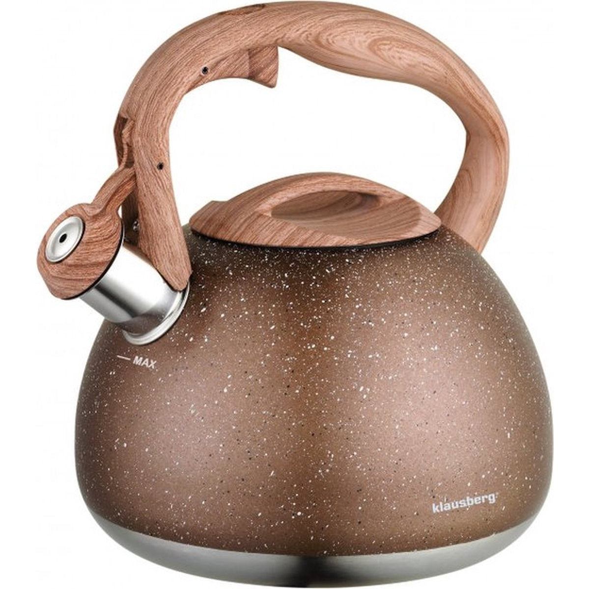 Klausberg 7510 - Traditionele fluitketel - Brons - 2.8 liter