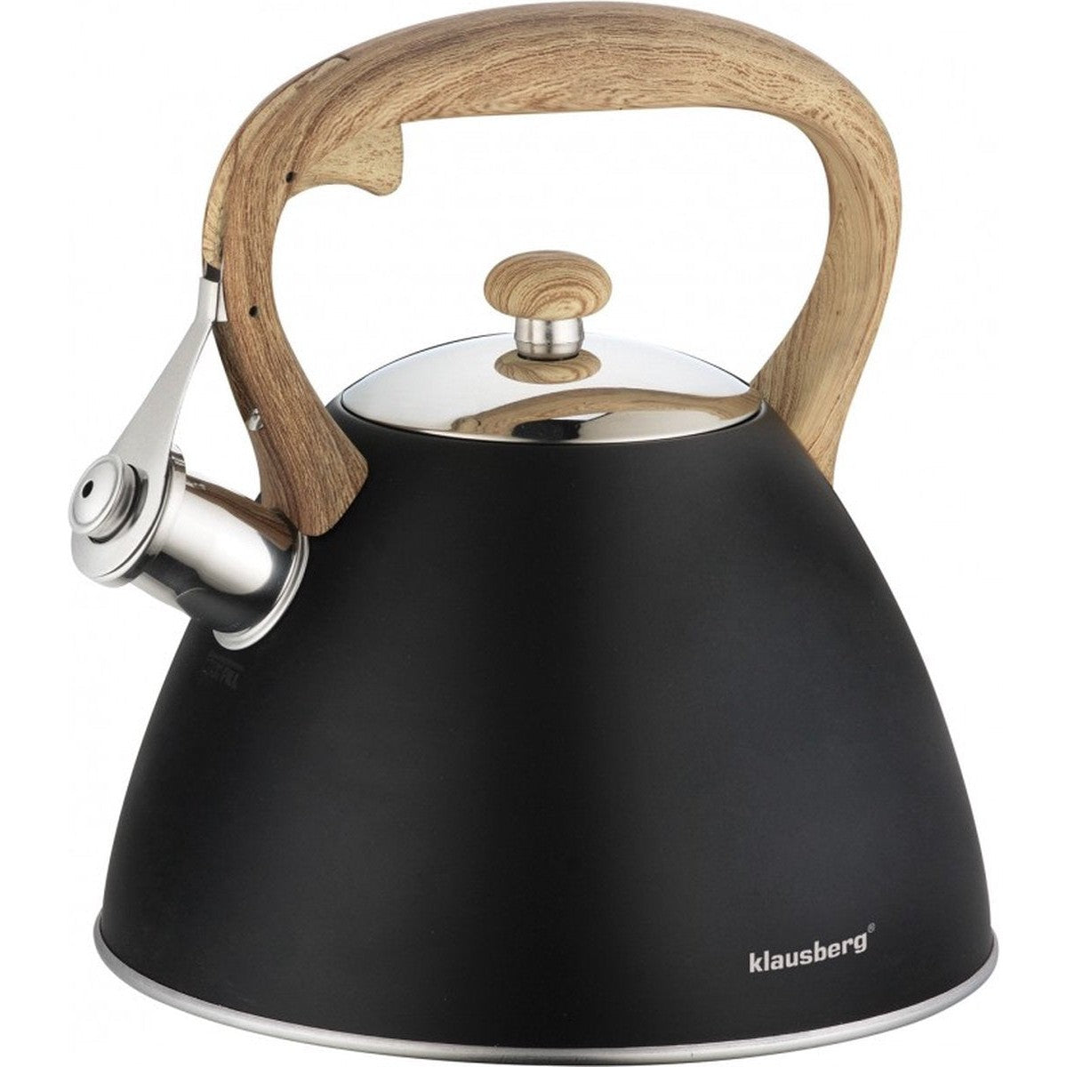 Klausberg KB-7262 fluitketel - 3L - rvs - alle warmtebronnen