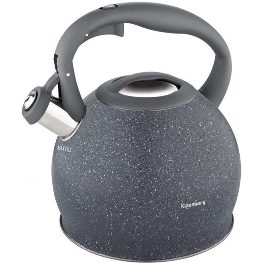 Klausberg KB-7321 fluitketel - 2L - rvs - alle warmtebronnen