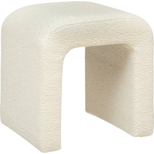 Krukboog SEVI, bouclé-look, H. 43 cm