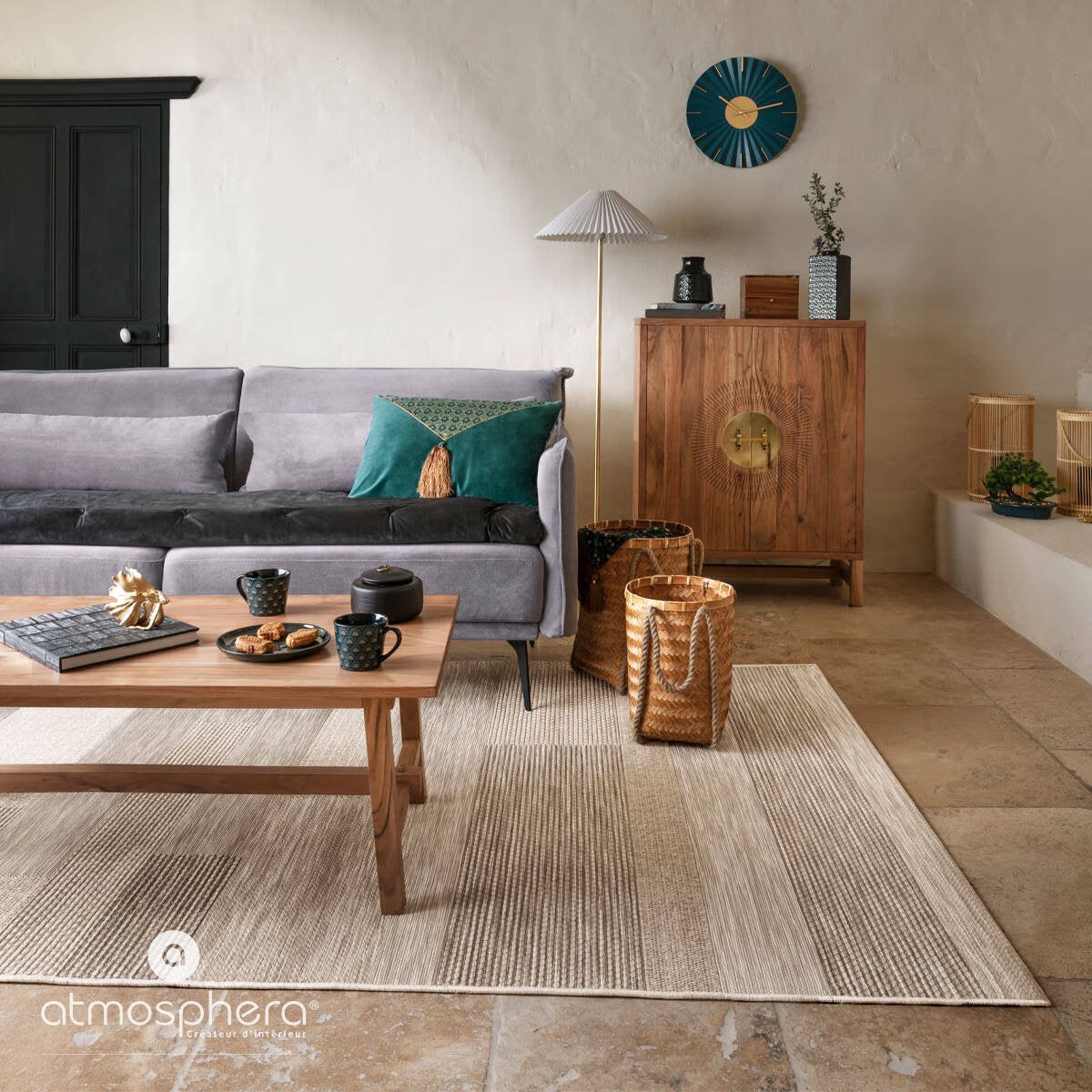 Kunstplant in pot, bonsai, 25 cm