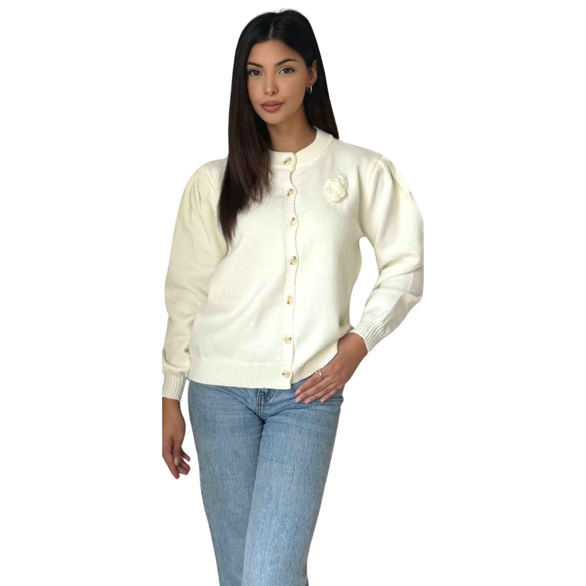 Lasca Vest - Wit - MODESTNOVA