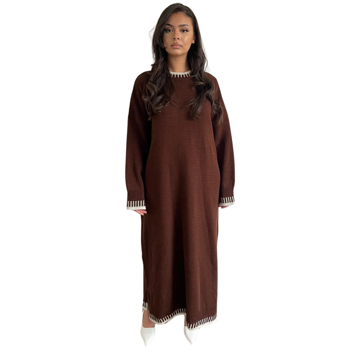 Lilly Dress - Bruin - MODESTNOVA