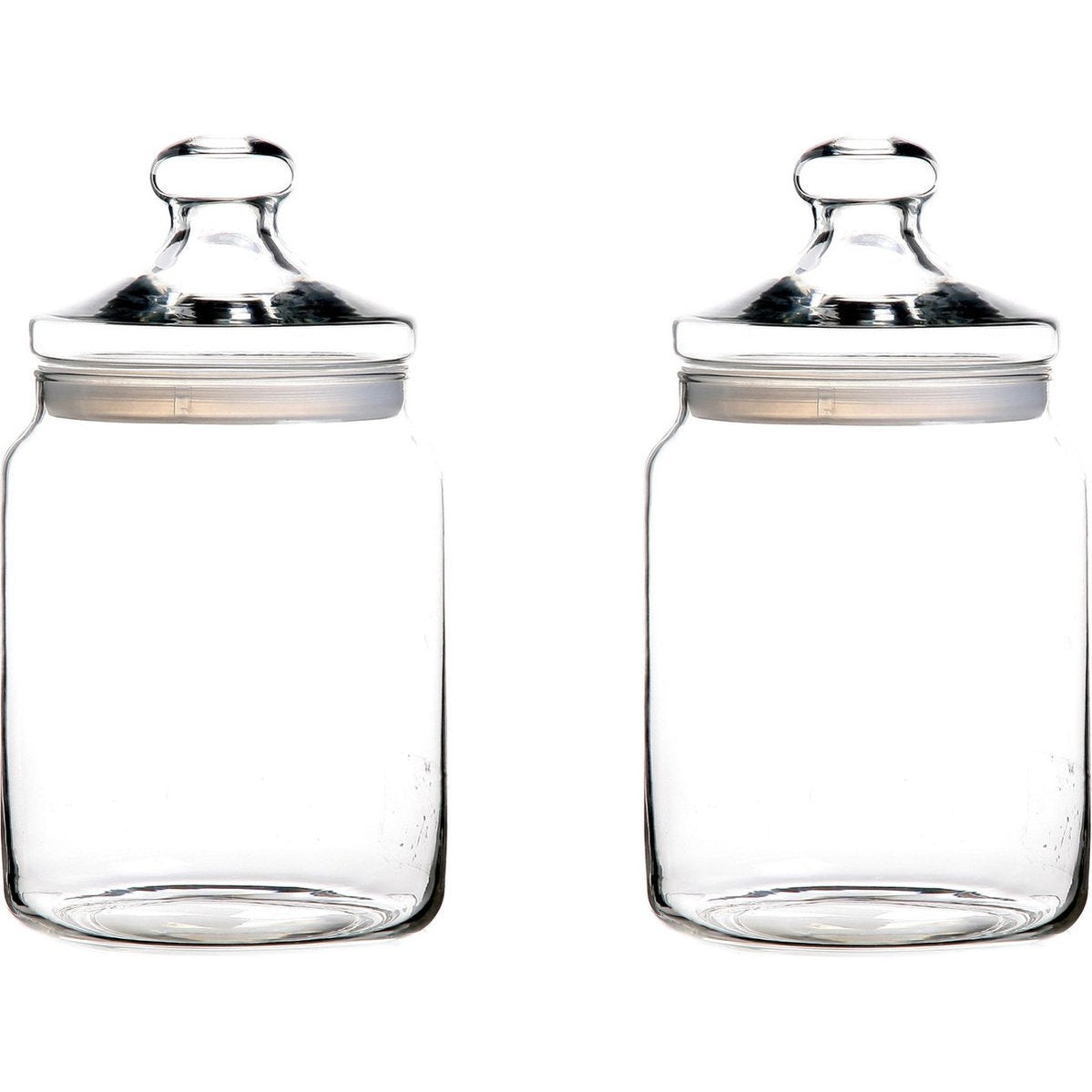 Luminarc Club Snoeppot - Glazen Voorraadpot met glazen deksel - Afsluitbaar - 2 liter