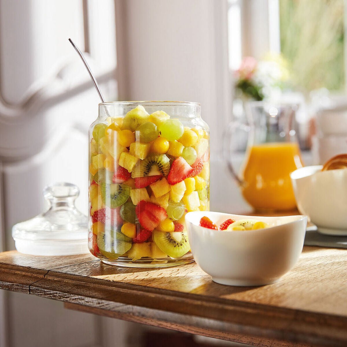 Luminarc Club Snoeppot - Glazen Voorraadpot met glazen deksel - Afsluitbaar - 2 liter