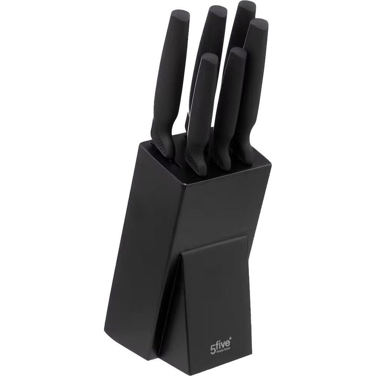 Messenrek met 6 messen - set