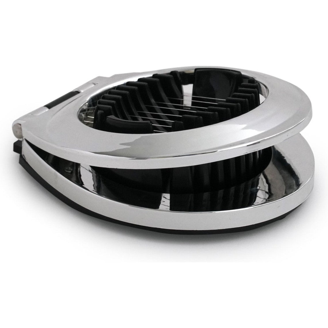 Multifunctionele compacte eiersnijder - Kunststof - RVS draden - Ei snijden - Egg cutter - Egg slicer - 2-in-1 - Duo Combi