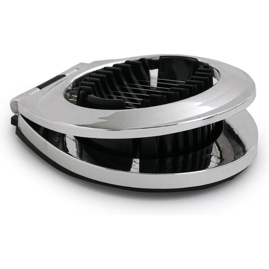 Multifunctionele compacte eiersnijder - Kunststof - RVS draden - Ei snijden - Egg cutter - Egg slicer - 2-in-1 - Duo Combi