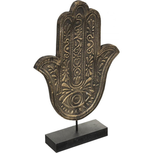 OASIS FATMA - Decoratie ornament - Raam ornament - Op Voet - goud - 37cm